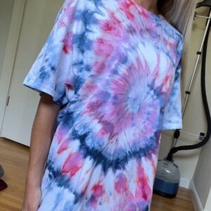 Iced Tie dye tee shirt
